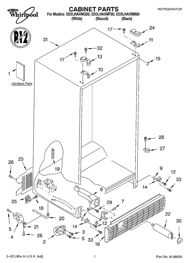 Diagram for ED2LHAXMB00