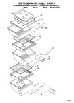 Diagram for 03 - Refrigerator Shelf Parts