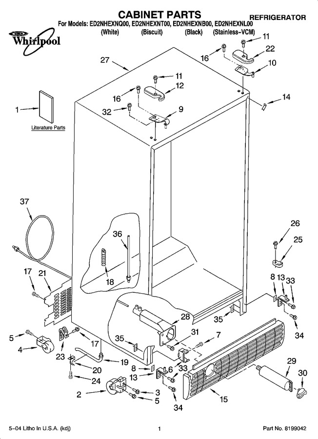 Diagram for ED2NHEXNT00