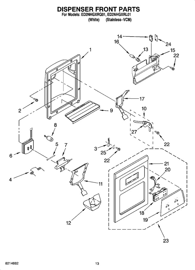 Diagram for ED2NHGXRQ01