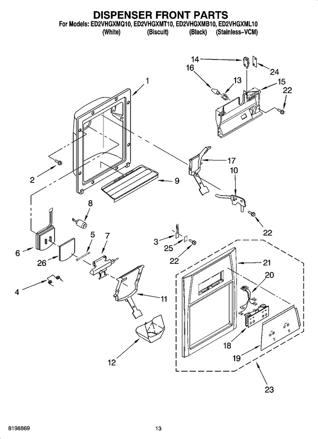 Diagram for ED2VHGXMB10