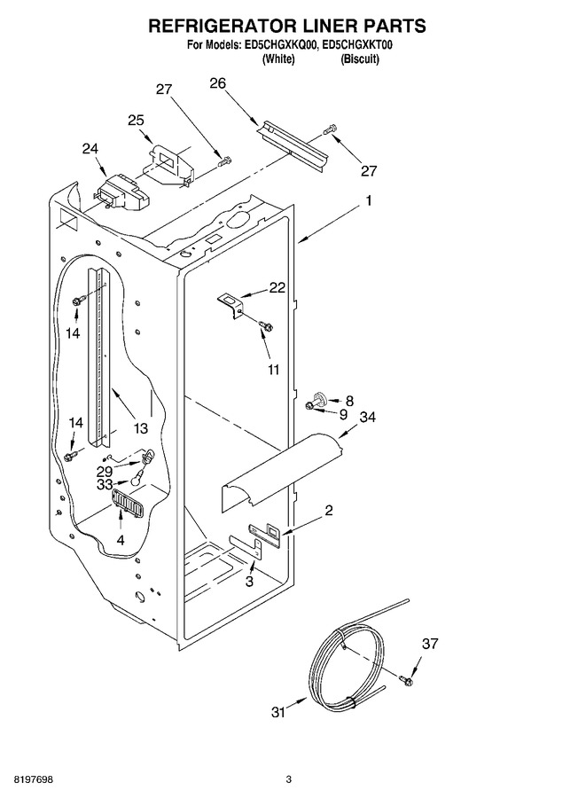 Diagram for ED5CHGXKT00