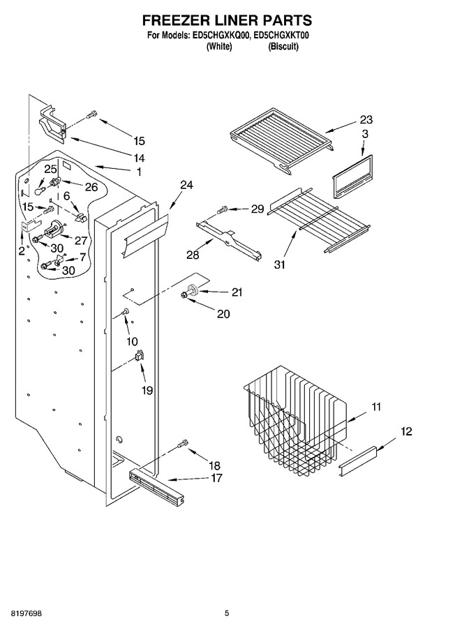 Diagram for ED5CHGXKT00