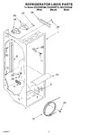Diagram for 02 - Refrigerator Liner Parts