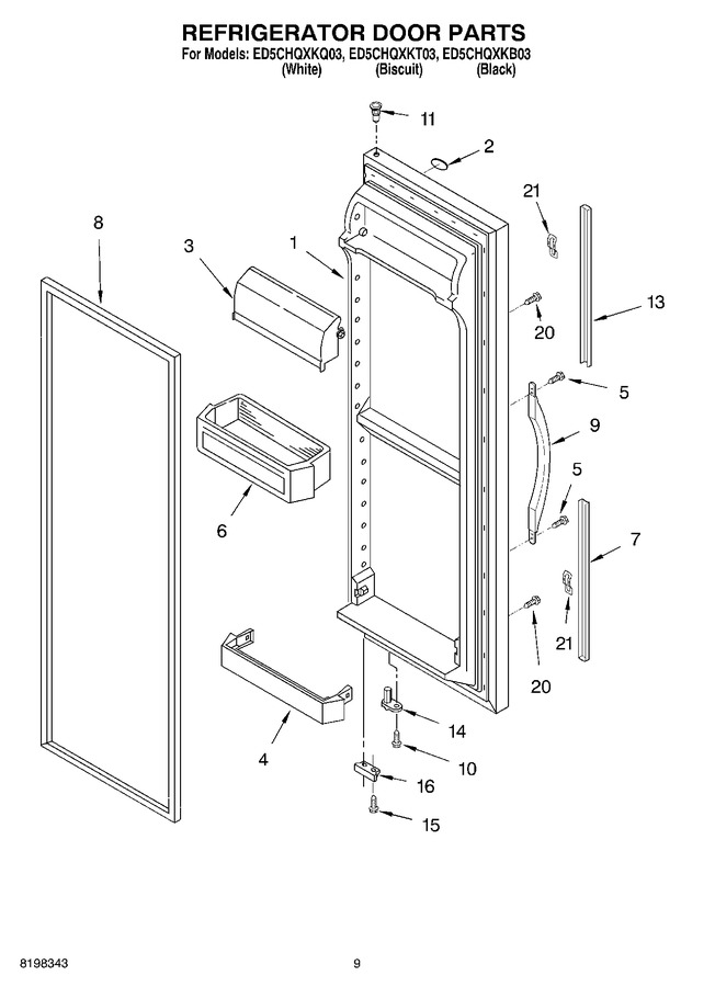 Diagram for ED5CHQXKT03