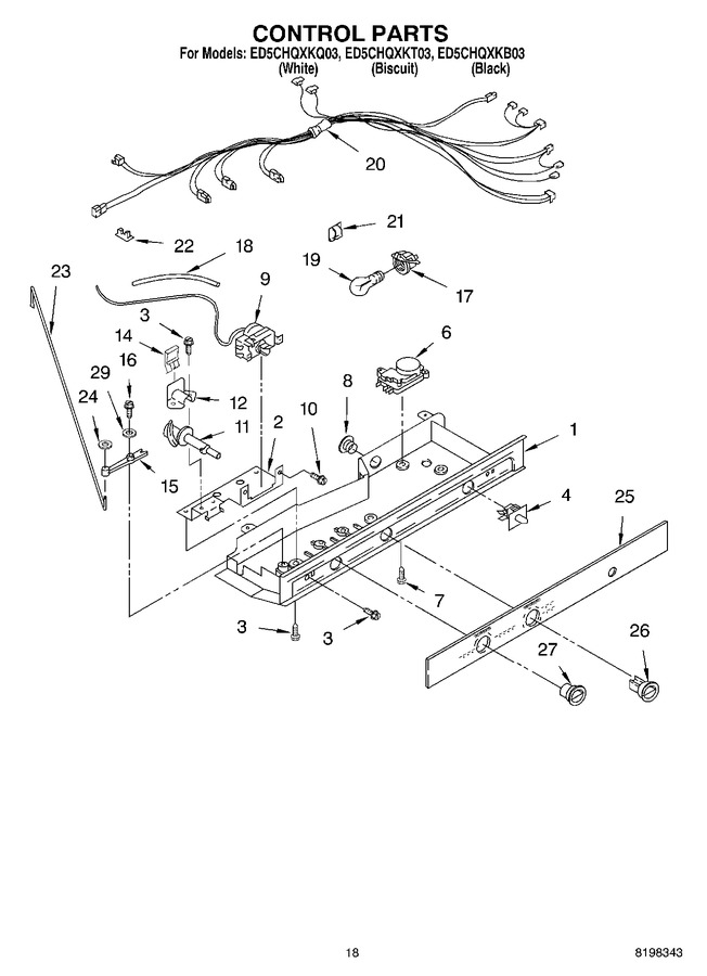 Diagram for ED5CHQXKT03