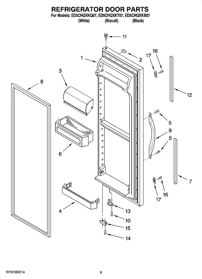 Diagram for ED5CHQXKB07