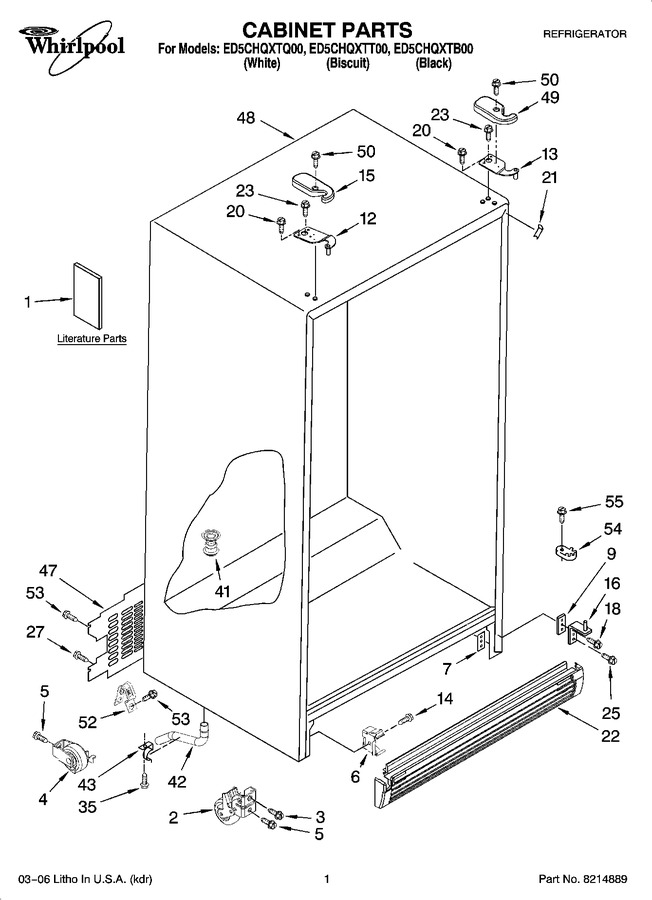 Diagram for ED5CHQXTB00