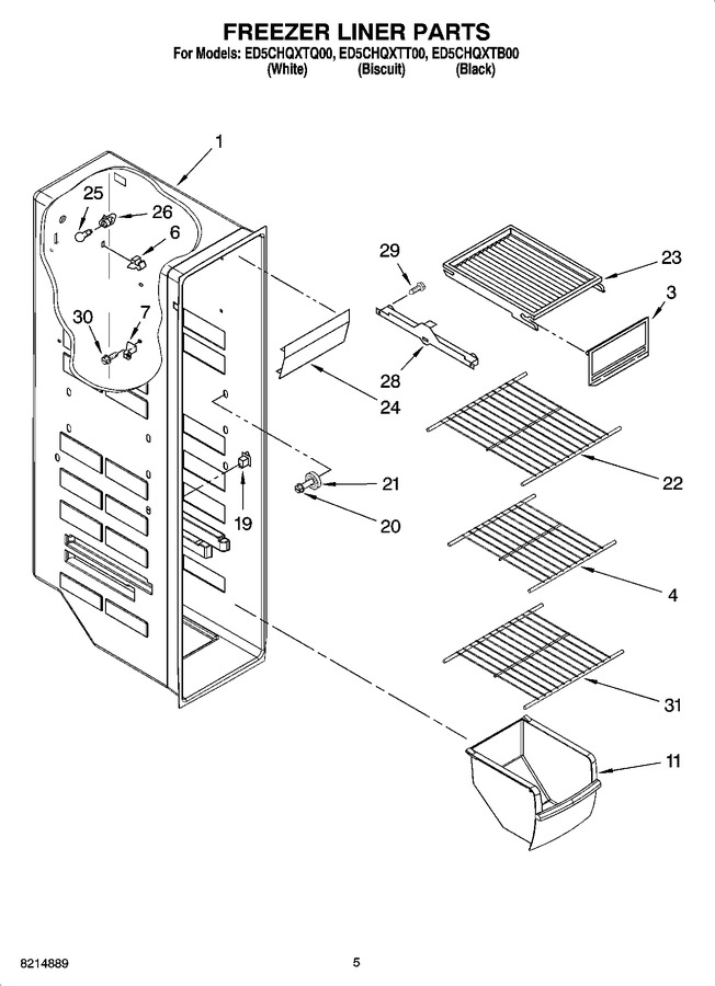 Diagram for ED5CHQXTB00