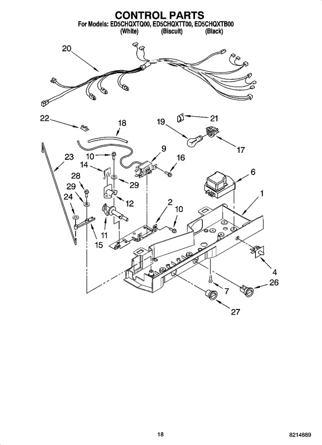 Diagram for ED5CHQXTB00