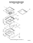 Diagram for 03 - Refrigerator Shelf Parts