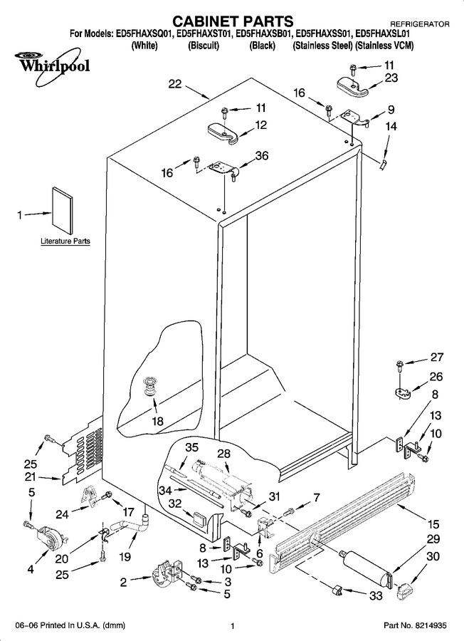 Diagram for ED5FHAXSS01