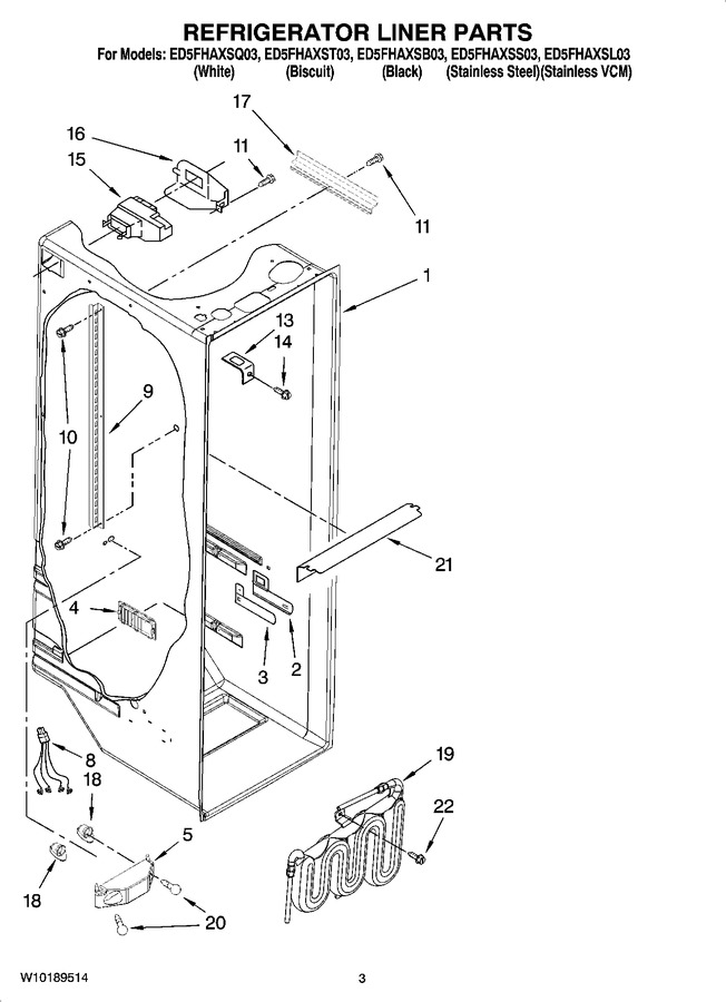 Diagram for ED5FHAXSL03