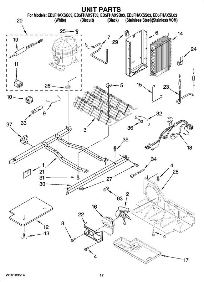 Diagram for ED5FHAXSL03
