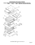 Diagram for 03 - Refrigerator Shelf Parts