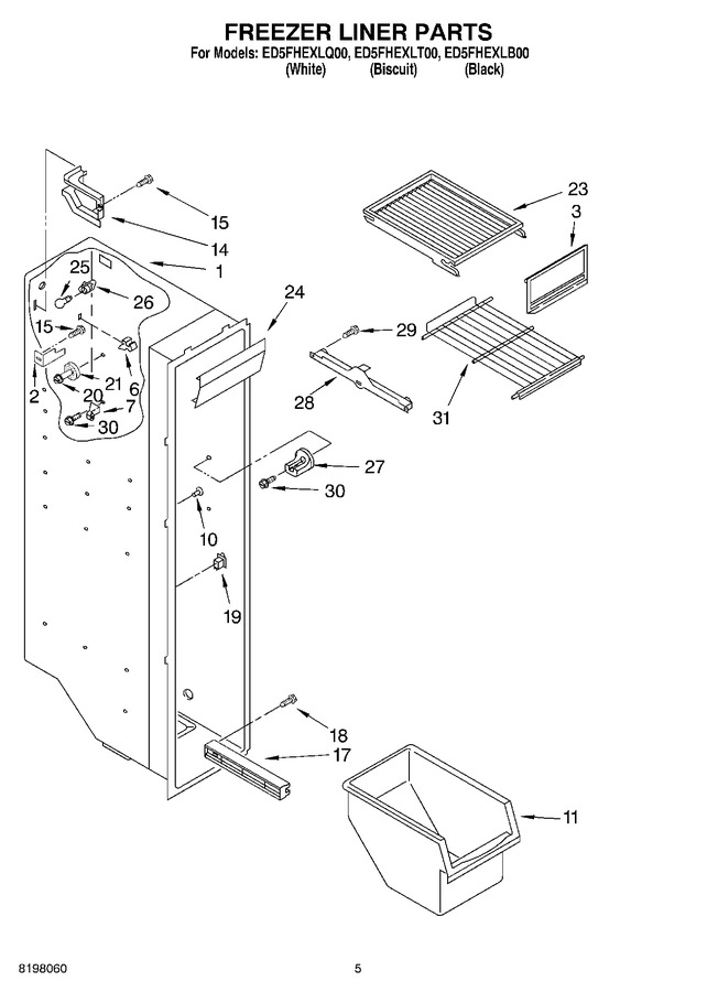 Diagram for ED5FHEXLB00