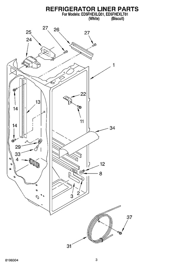 Diagram for ED5FHEXLT01
