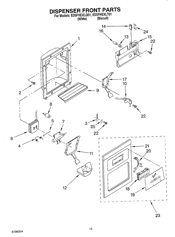 Diagram for ED5FHEXLT01