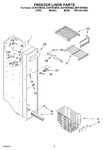 Diagram for 04 - Freezer Liner Parts