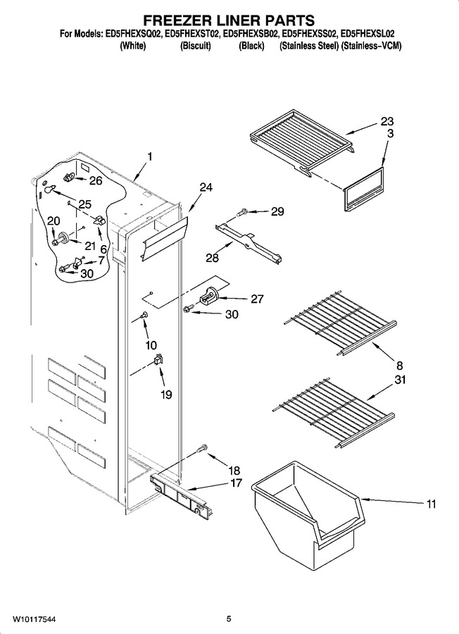 Diagram for ED5FHEXSS02