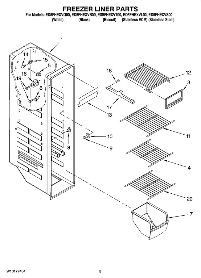 Diagram for ED5FHEXVS00
