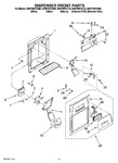 Diagram for 08 - Dispenser Front Parts