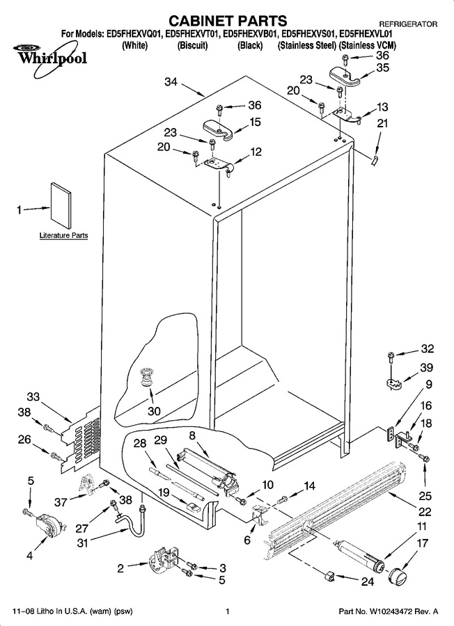 Diagram for ED5FHEXVT01