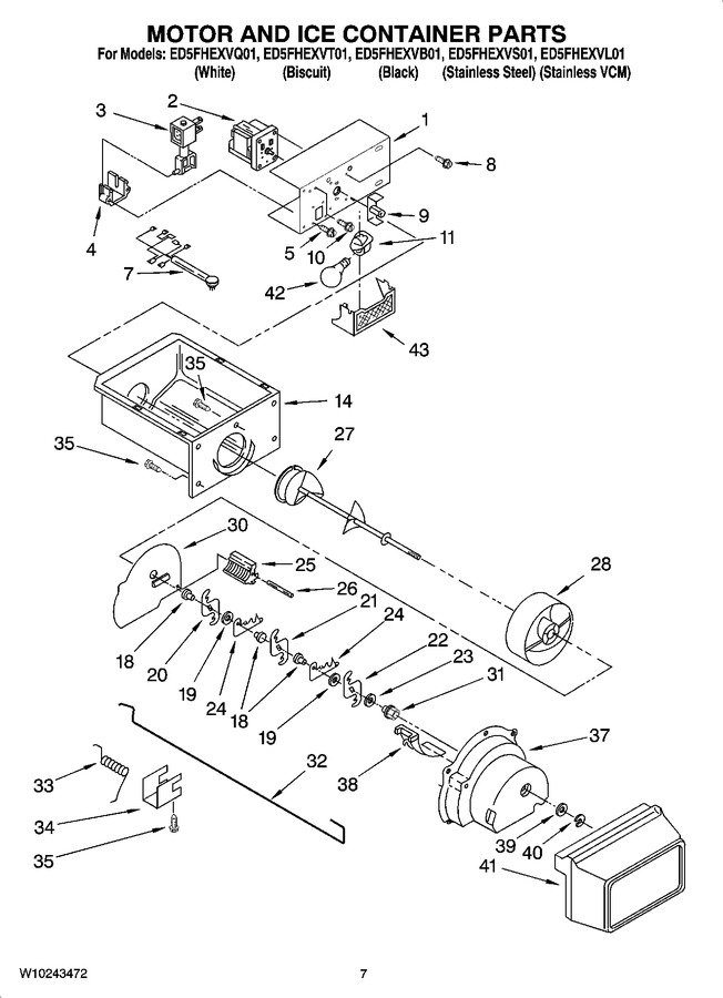 Diagram for ED5FHEXVT01
