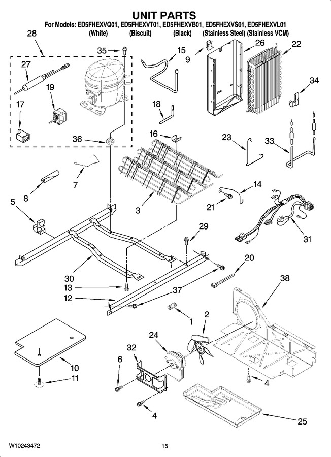 Diagram for ED5FHEXVT01