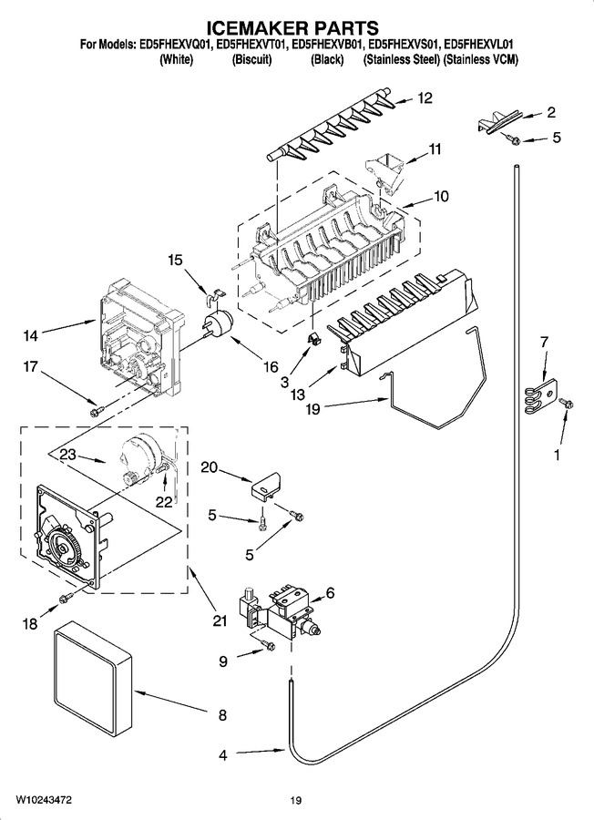 Diagram for ED5FHEXVT01