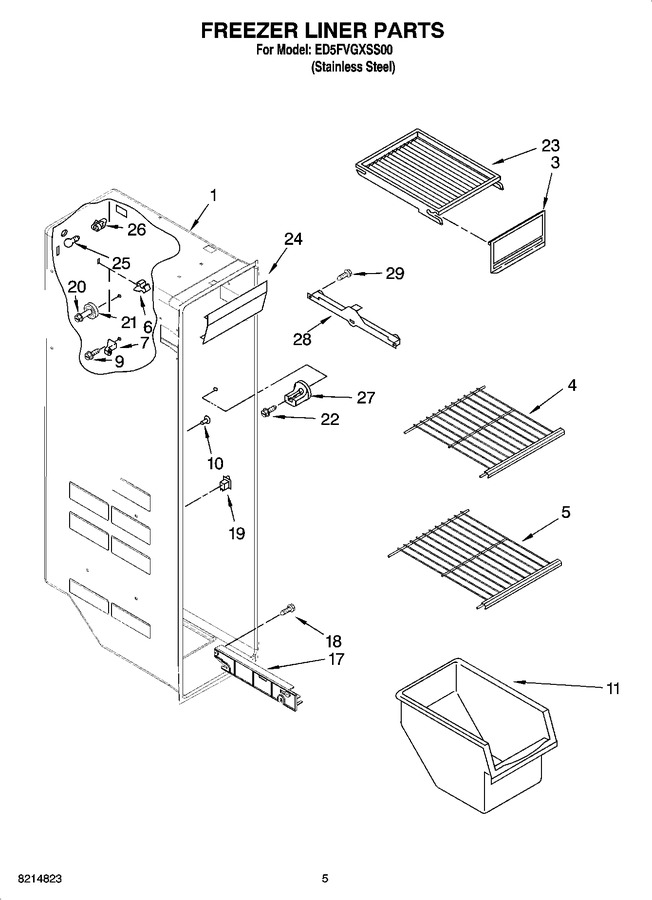 Diagram for ED5FVGXSS00