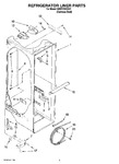 Diagram for 02 - Refrigerator Liner Parts