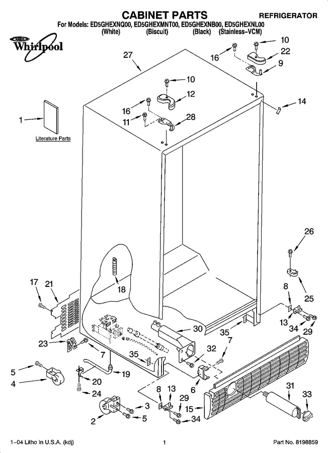 Diagram for ED5GHEXMNT00