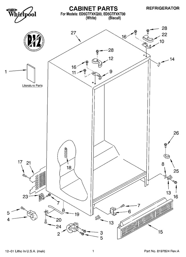 Diagram for ED5GTFXKQ00