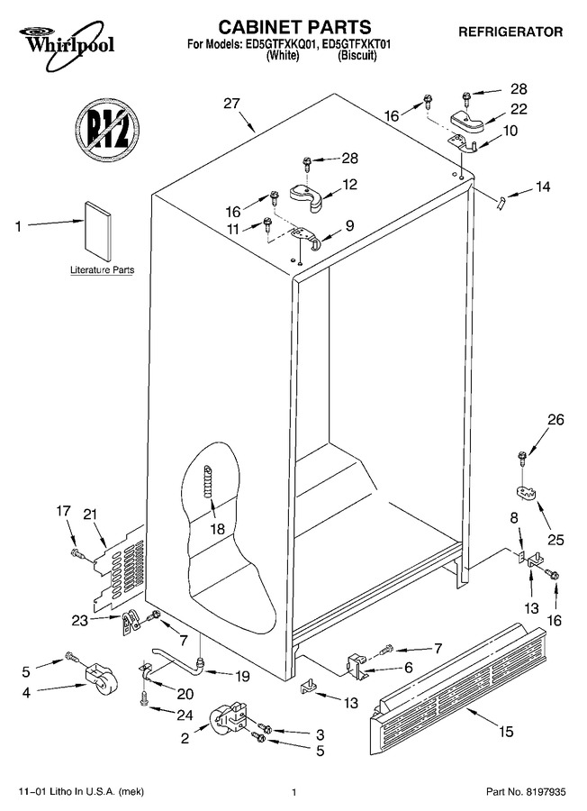 Diagram for ED5GTFXKQ01