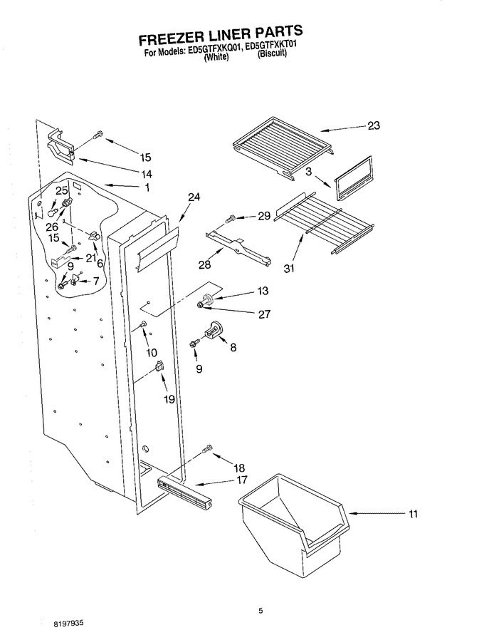 Diagram for ED5GTFXKQ01