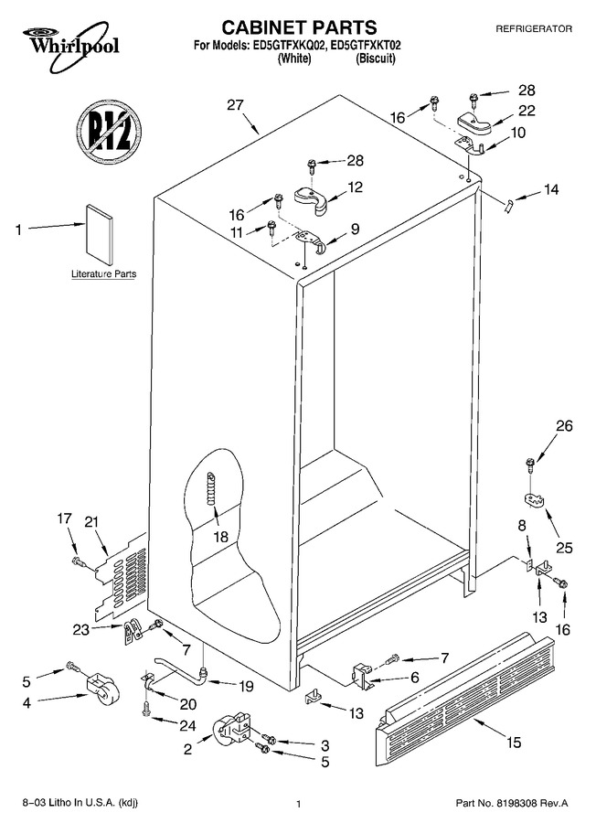 Diagram for ED5GTFXKQ02