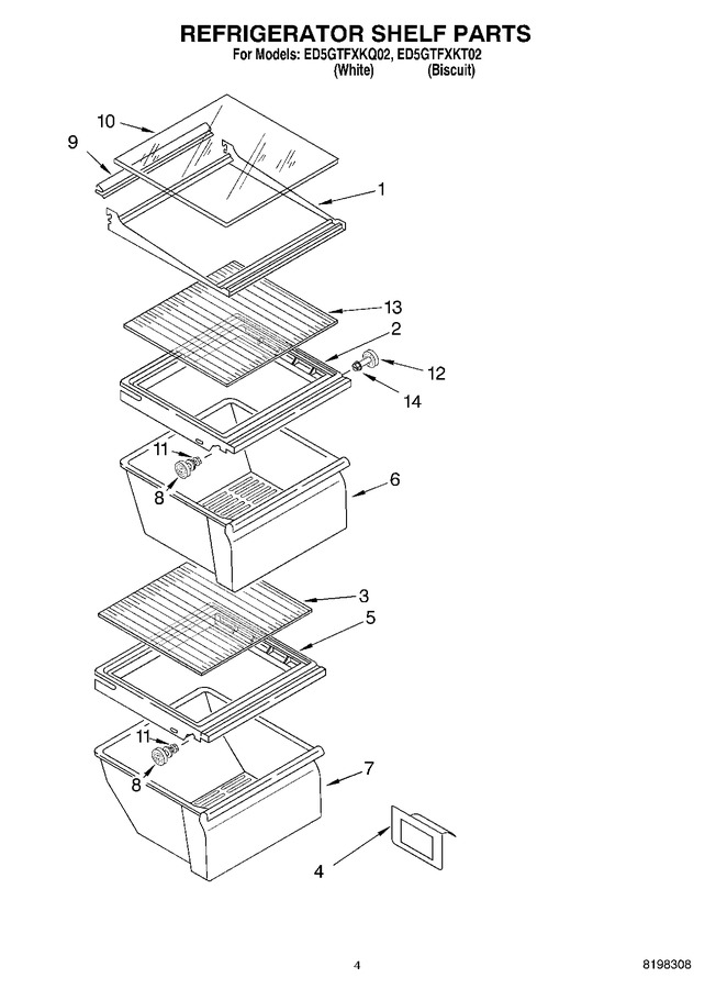 Diagram for ED5GTFXKQ02