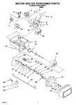 Diagram for 05 - Motor And Ice Container Parts