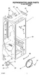 Diagram for 02 - Refrigerator Liner Parts