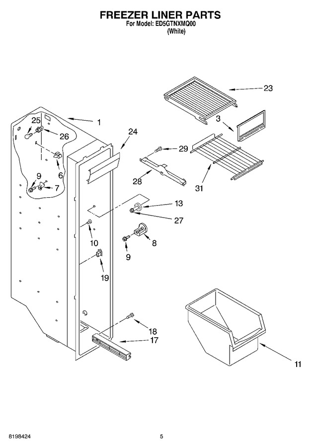 Diagram for ED5GTNXMQ00