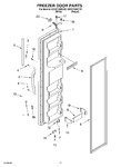 Diagram for 07 - Freezer Door Parts