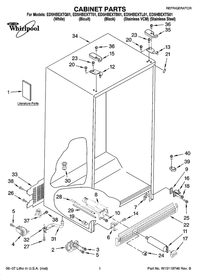 Diagram for ED5HBEXTB01