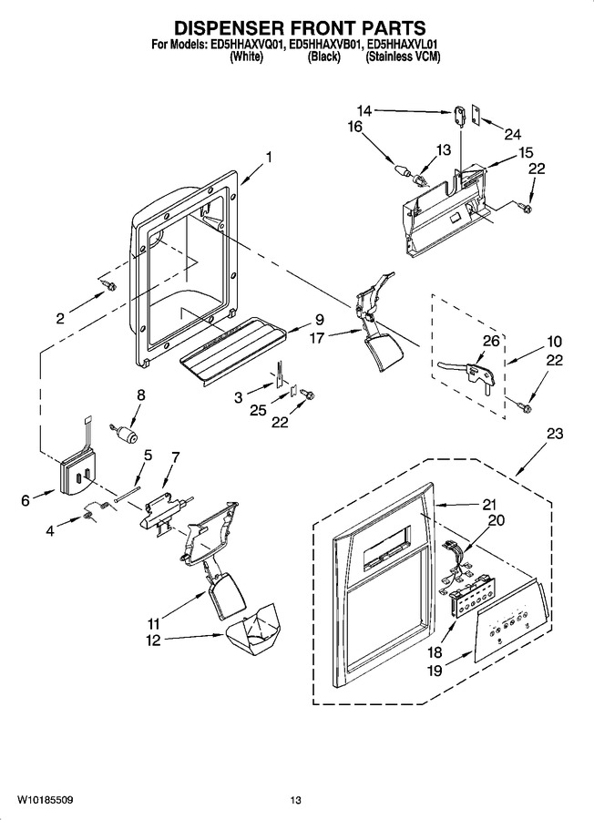 Diagram for ED5HHAXVQ01