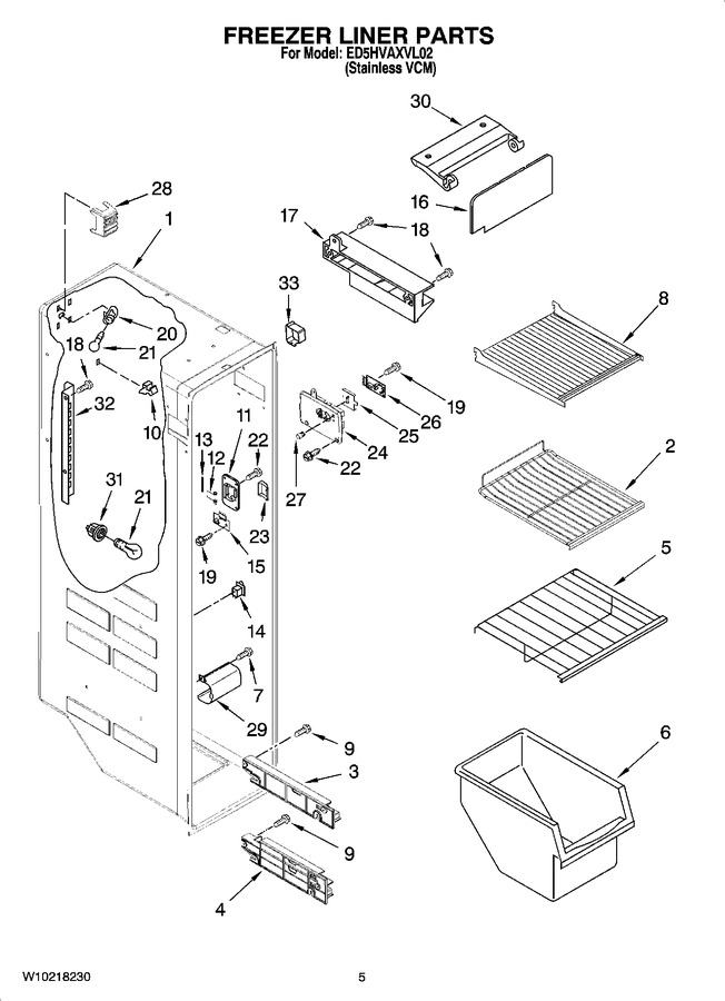 Diagram for ED5HVAXVL02