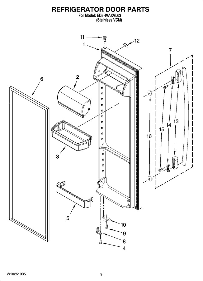 Diagram for ED5HVAXVL03
