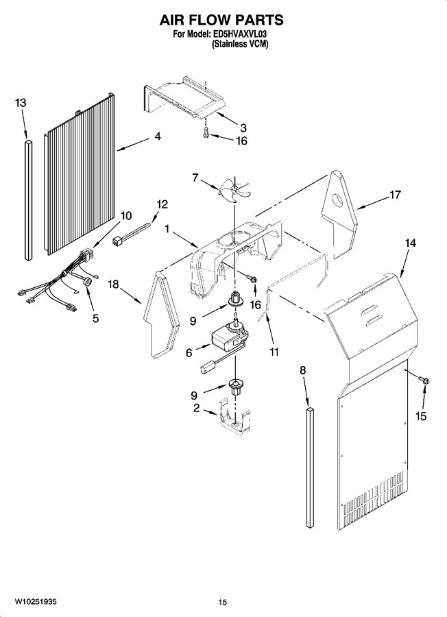 Diagram for ED5HVAXVL03