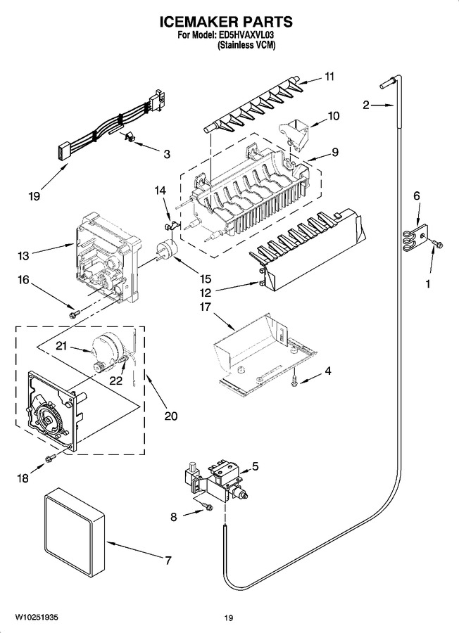Diagram for ED5HVAXVL03