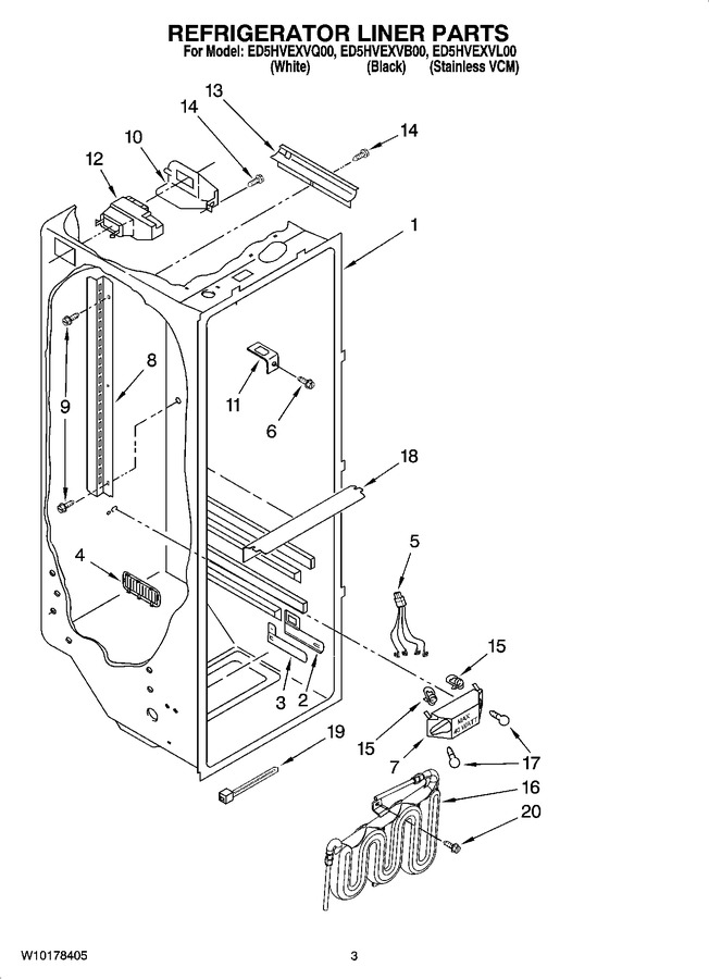 Diagram for ED5HVEXVL00