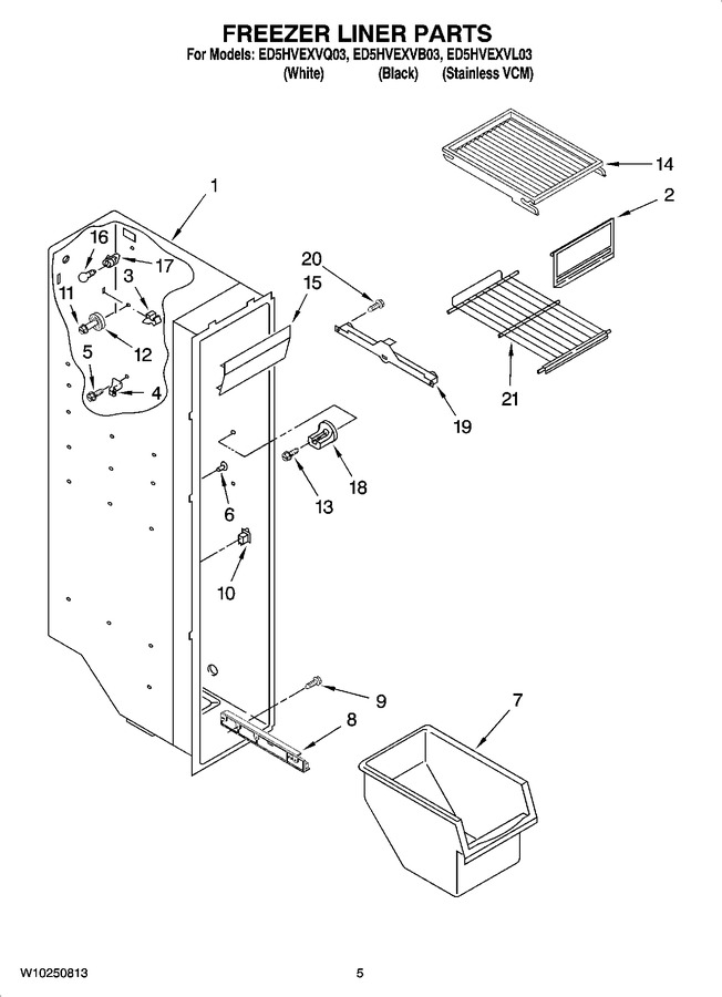 Diagram for ED5HVEXVL03
